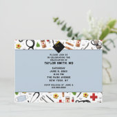 ナースの卒業の招待 招待状 (スタンド正面)