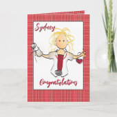 ナースの卒業カード – おめでとうございます カード (正面)