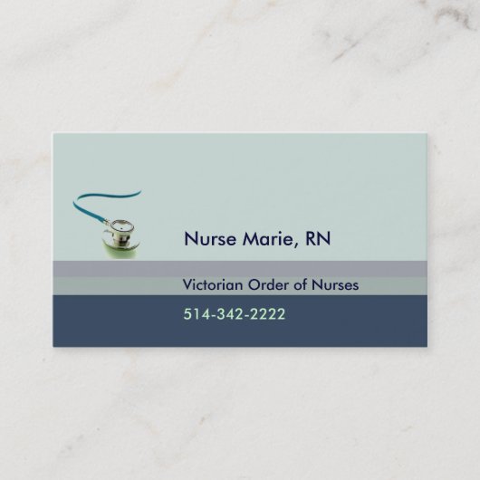 ナースの名刺 名刺 (正面)