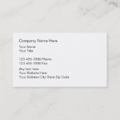 ナースの名刺 名刺 (裏面)