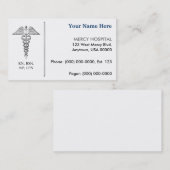 ナースの名刺 名刺 (正面/裏面)