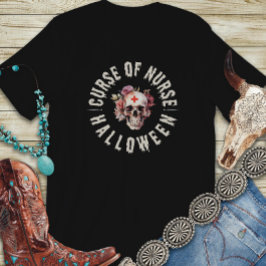 ナースの呪いハロウィーン Tシャツ