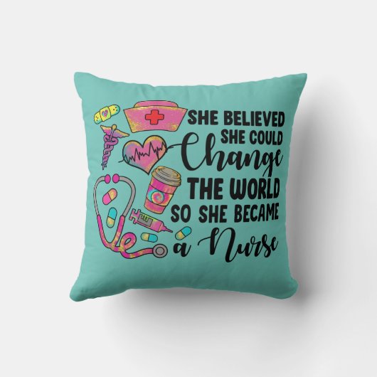 ナースの変化 クッション (裏面)