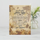 ナースの妻の贈り物|美しい妻への手紙 招待状 (スタンド正面)