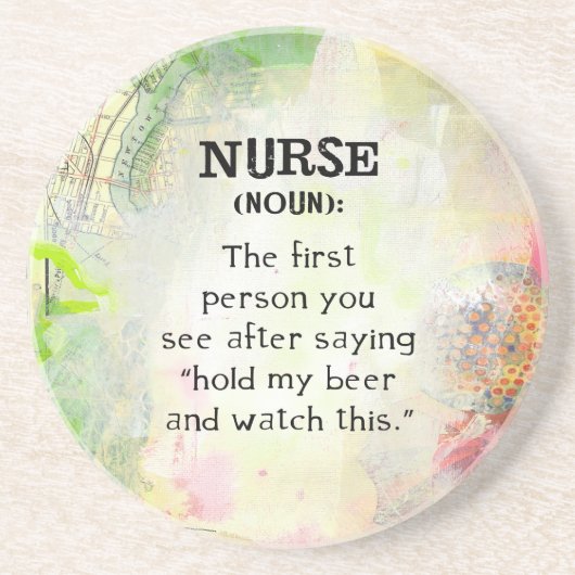 ナースの定義 コースター (正面)