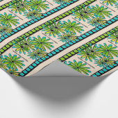 ナースの従業者のお洒落な花II ラッピングペーパー (角)