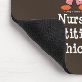 ナースの従業者のひよこのマウスパッド マウスパッド (コーナー)