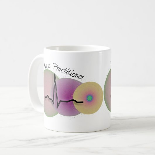 ナースの従業者のギフト コーヒーマグカップ (正面左)