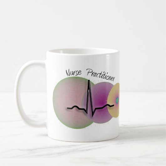 ナースの従業者のギフト コーヒーマグカップ (左)