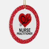 ナースの従業者のクリスマスのギフトのオーナメント セラミックオーナメント (右)