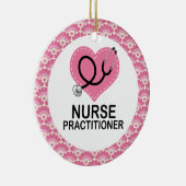ナースの従業者の仕事のギフトのオーナメント セラミックオーナメント (右)