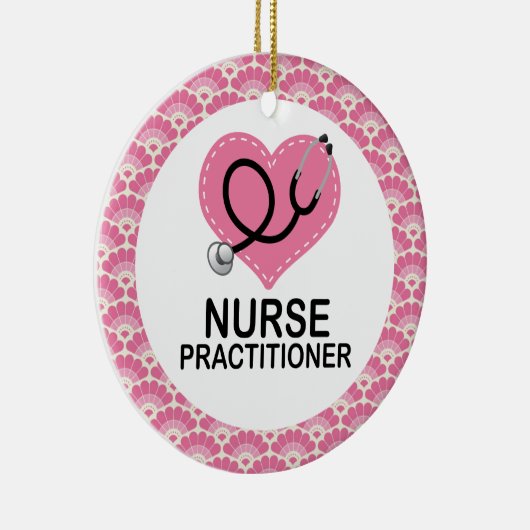ナースの従業者の仕事のギフトのオーナメント セラミックオーナメント (右)