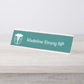 ナースの従業者の医学のプロフェッショナル デスクネームプレート (正面)