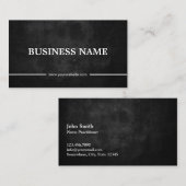 ナースの従業者の専門の暗闇 名刺 (正面/裏面)