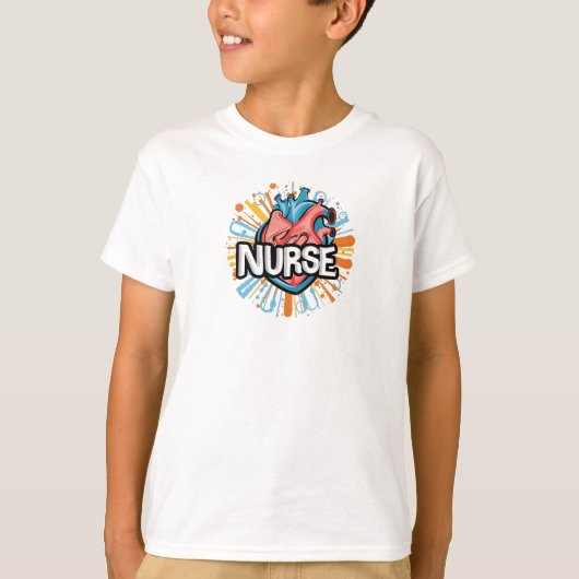 ナースの心拍 Tシャツ (正面)
