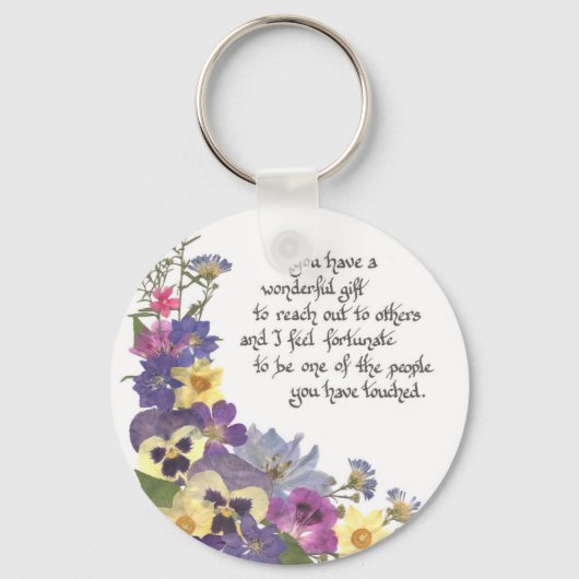 ナースの感謝また感謝していはあなた キーホルダー (正面)