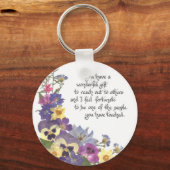 ナースの感謝また感謝していはあなた キーホルダー (正面)