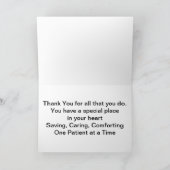 ナースの日の挨拶状 カード (内部)