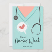ナースの日贈り物ナース感謝ウィークカード シーズンカード (正面)