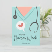 ナースの日贈り物ナース感謝ウィークカード シーズンカード (スタンド正面)