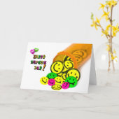 ナースの日 カード (黄色い花)