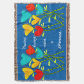 ナースの昼寝毛布は違いを生じます スローブランケット (正面縦)