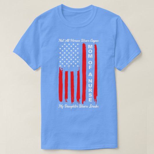 ナースの母1 Tシャツ (デザイン正面)