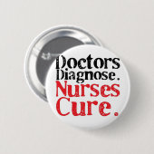 ナースの治療 缶バッジ (正面&裏面)