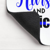 ナースの生命および警察の妻のマウスパッド マウスパッド (コーナー)