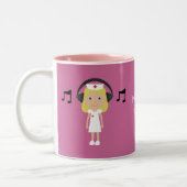 ナースの石! ツートーンマグカップ (左)