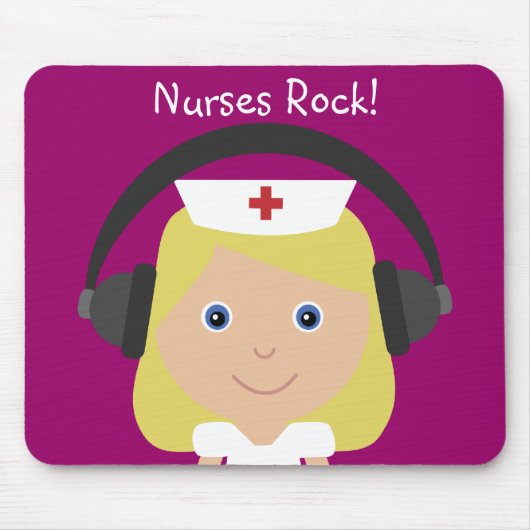 ナースの石! マウスパッド (正面)
