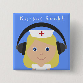 ナースの石! 缶バッジ