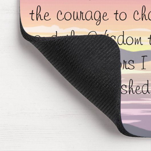 ナースの祈りの言葉のマウスパッド マウスパッド (コーナー)