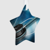 ナースの聴診器 オーナメント (正面)