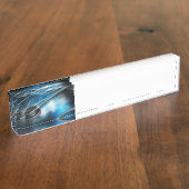 ナースの聴診器 デスクネームプレート (側面)