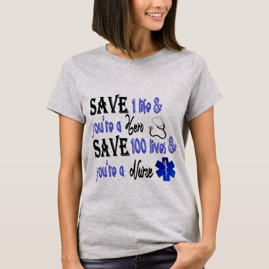 ナースの英雄 Tシャツ (正面)