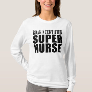 ナースの誕生会の板によって証明されるすごいナース Tシャツ