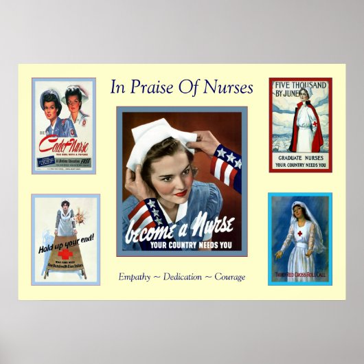 ナースの賛美~ヴィンテージナース ポスター (正面)