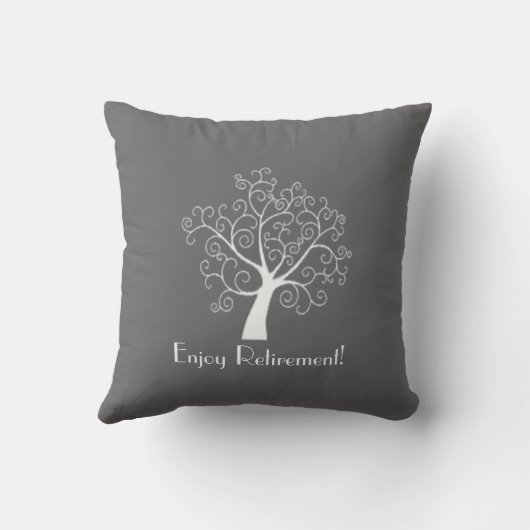 ナースの退職の詩の枕水玉模様 クッション (裏面)