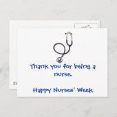 ナースの週はがき ポストカード (正面/裏面)