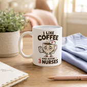 ナースの週間ギフトに最適な面白い看護師コーヒーマグ コーヒーマグカップ