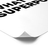 ナースの開業医は、あなたの超大国 ポスター (角)