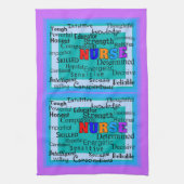 ナースの陽性は台所タオルを言い表わします キッチンタオル (縦)