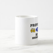 ナースの飲むチームの特性 コーヒーマグカップ (中央)