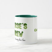 ナースの魔法のマグカップ: 緑のスライムと魔女の薬 マグカップ (中央)