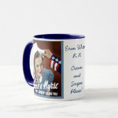 ナースの~のパーソナライズなヴィンテージのナースはなります マグカップ (正面左)