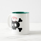 ナースのLolly ツートーンマグカップ (正面左)