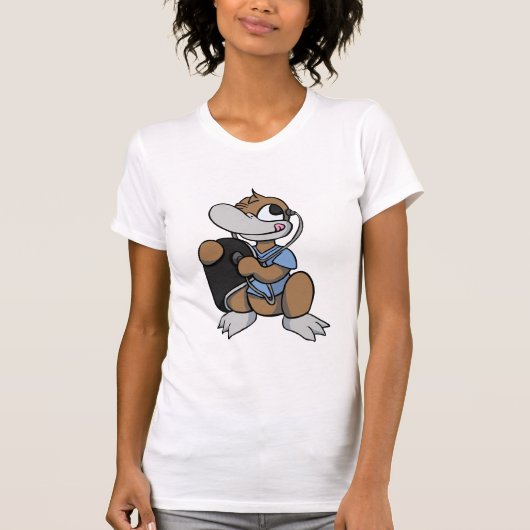 ナースのPlatypiのTシャツ Tシャツ (正面)