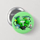 ナースのPreceptorのギフト 缶バッジ (正面&裏面)