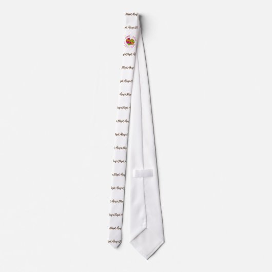 ナースのTシャツおよびギフトを抱き締めて下さい ネクタイ (裏面)